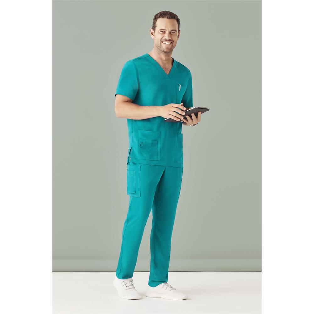 Mens Multi-Pocket Scrub Pant