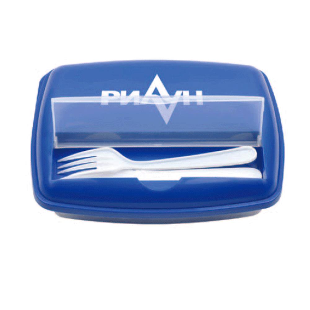 Tri - Compartment Lunch Box